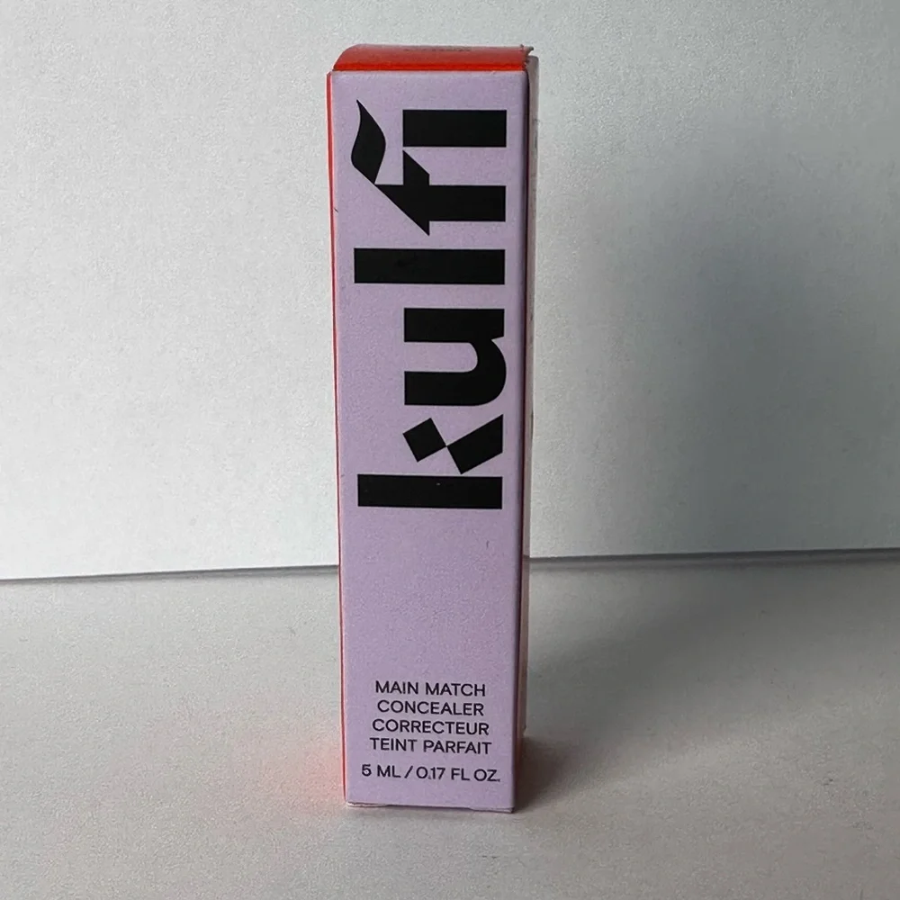 Kulfi Main Match Hydrating Concealer in Coco Crush w/ 2 No Crease Hair Clips